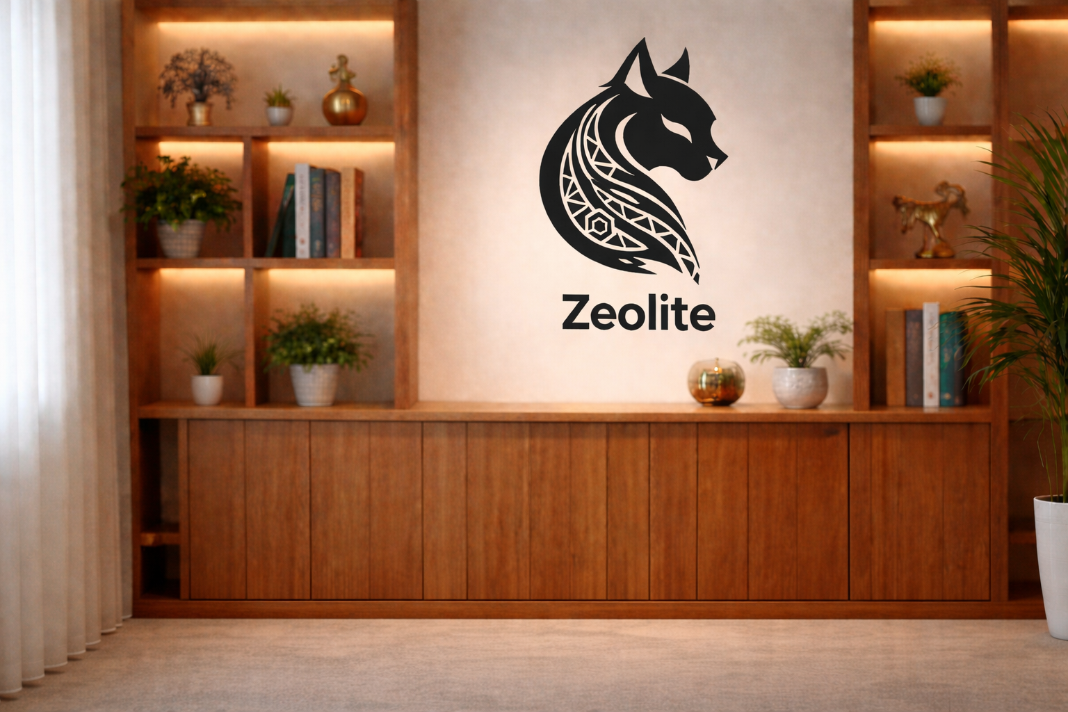 Warm Zeolite office interior representing a welcoming advisory conversation